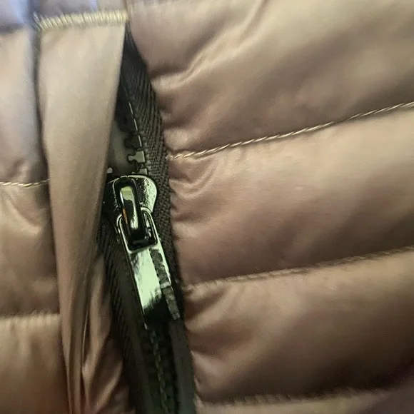 ARMANI JEANS OMBRE PUFFER WOMAN JACKET SIZE 6 - Picture 4 of 12